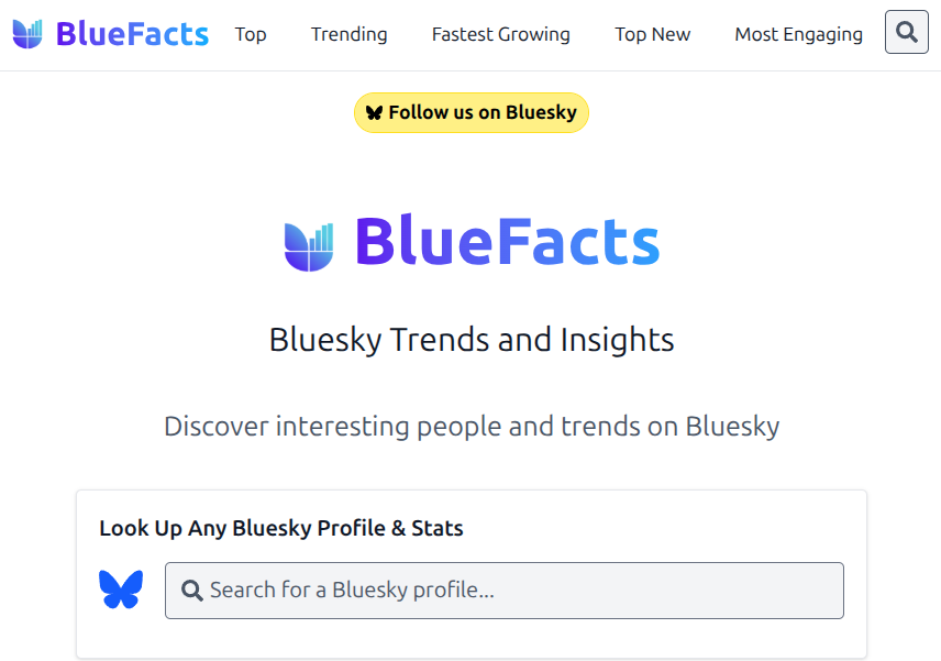 BlueFacts Analytics Dashboard